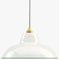Original 1227 Midi Wide Brass Pendant By Anglepoise