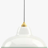 Original 1227 Midi Wide Brass Pendant By Anglepoise