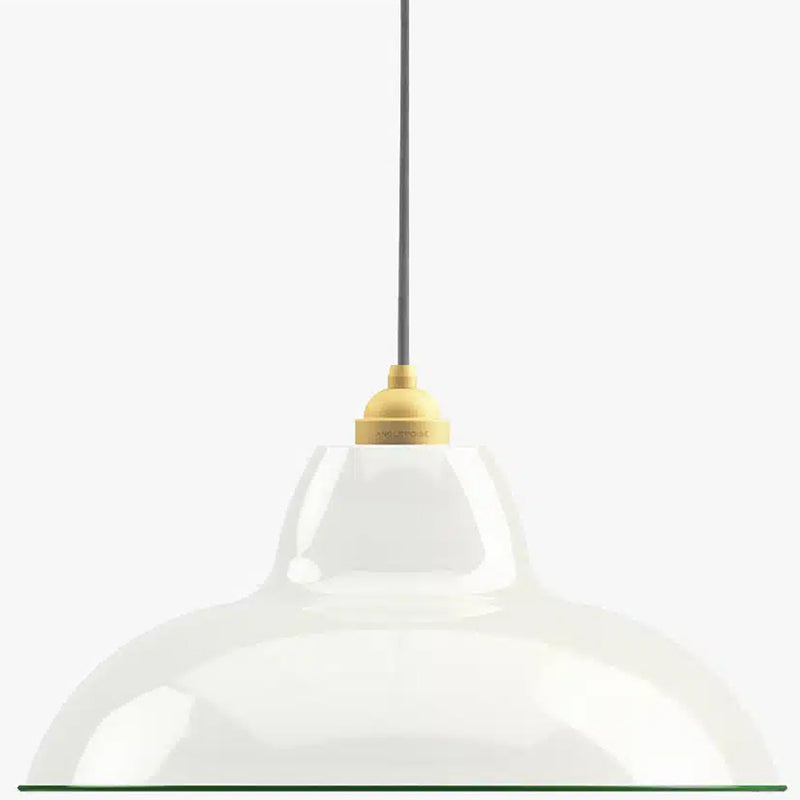 Original 1227 Midi Wide Brass Pendant By Anglepoise