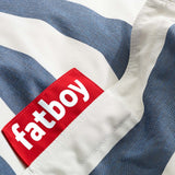 Original_Floatzac Floating Bean Bag Lounge Chair Stripe Ocean Blue By Fatboy  Detailed View
