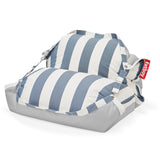 Original_Floatzac Floating Bean Bag Lounge Chair Stripe Ocean Blue By Fatboy 