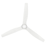 Oris 52” LED Smart Fan Matte White By Hinkley - Down View4
