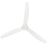Oris 52” LED Smart Fan Matte White By Hinkley - Down View5