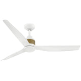 Oris 52” LED Smart Fan Matte White By Hinkley - Side View1