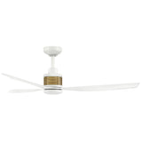 Oris 52” LED Smart Fan Matte White By Hinkley - Side View5