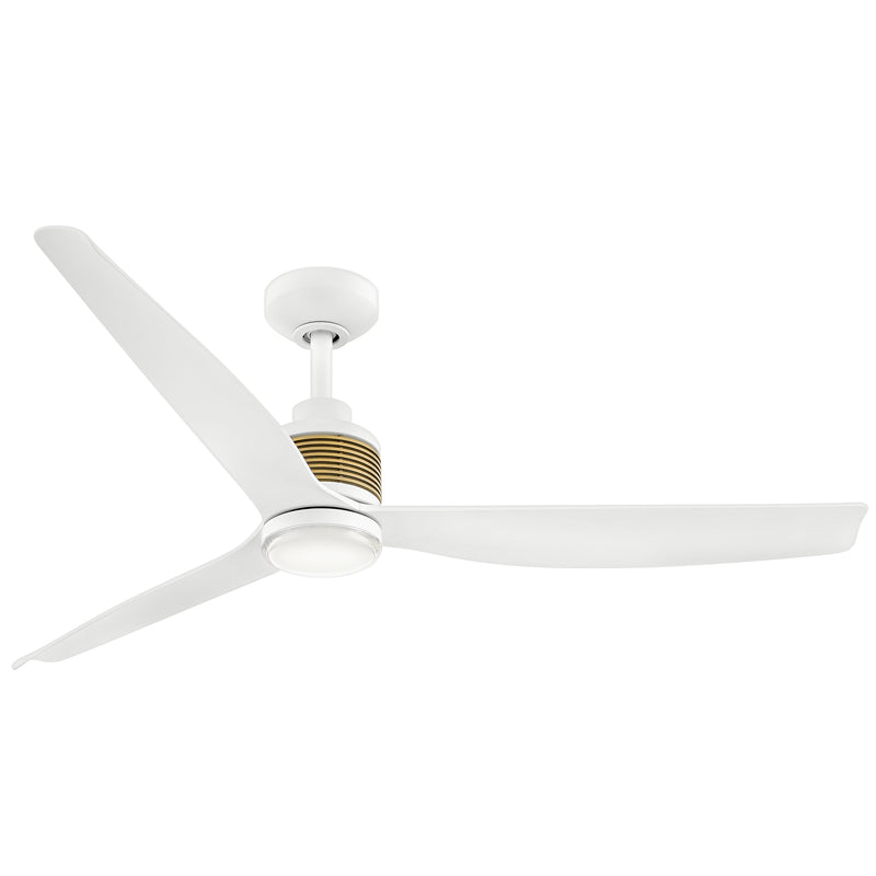 Oris 52” LED Smart Fan Matte White By Hinkley
