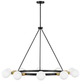 Orla Chandelier Large Black By Lark Living 