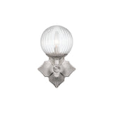 Orly 1-Light Sconce 7.5'' Polished Nickel Clear