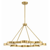 Orson Chandelier 38.5'' Modern Gold