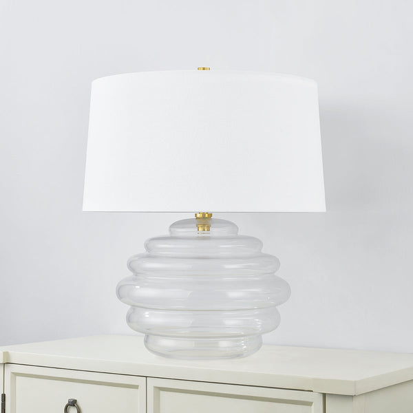 Oshawa Table Lamp By Hudson Valley Front View