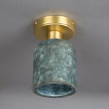 Osier Ceiling Light - Satin Brass