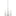 Oslo Chandelier — 15 Inch, Chrome with Cased Opal Etched Glass