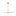 Osorio Chandelier — Matte White/Vintage Brass