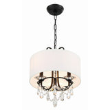 Othello Chandelier 14'' Matte Black