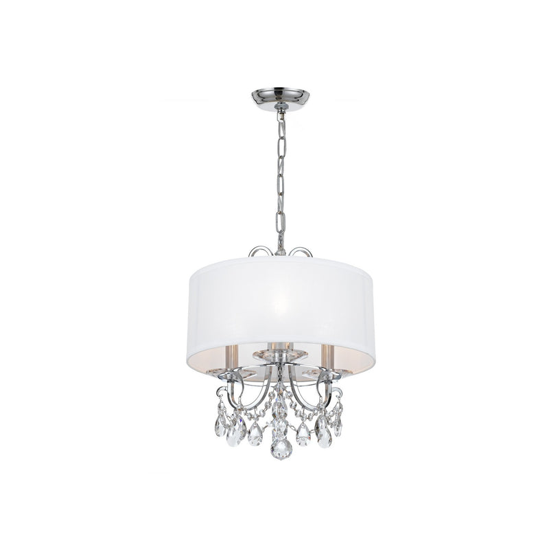 Othello Chandelier 14'' Polished Chrome