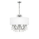 Othello Chandelier 24'' Polished Chrome