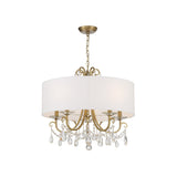 Othello Chandelier 24'' Vibrant Gold