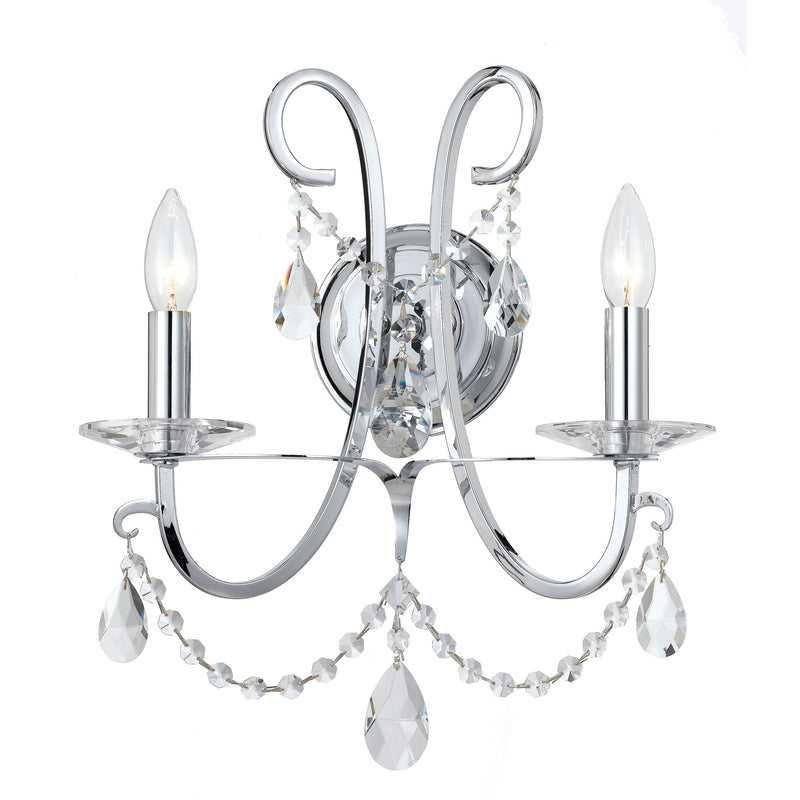 Othello Sconce 14'' Polished Chrome