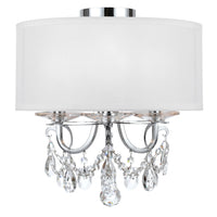 Othello Semi-Flush Mount 14'' Polished Chrome