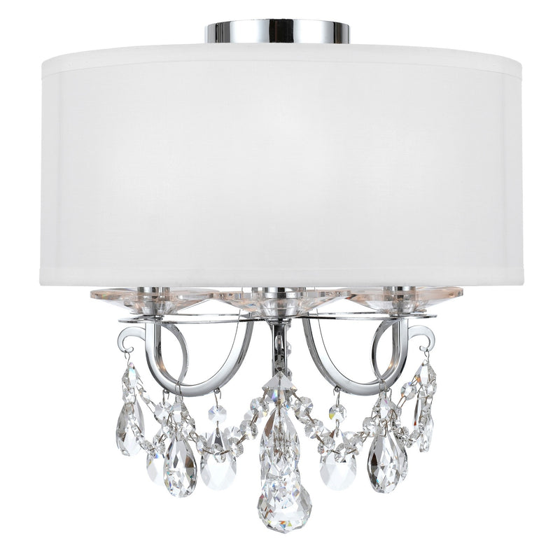 Othello Semi-Flush Mount 14'' Polished Chrome