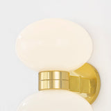 Otsego Wall Sconce Aged Brass By Hudson Valley Detailed View