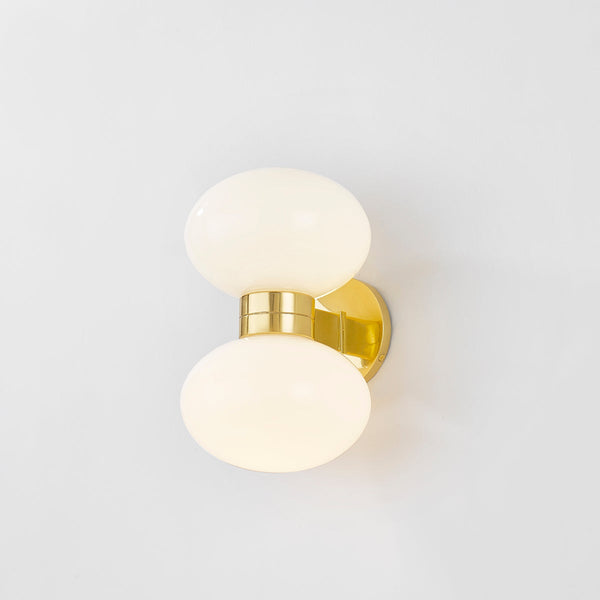 Otsego Wall Sconce Aged Brass By Hudson Valley Front View