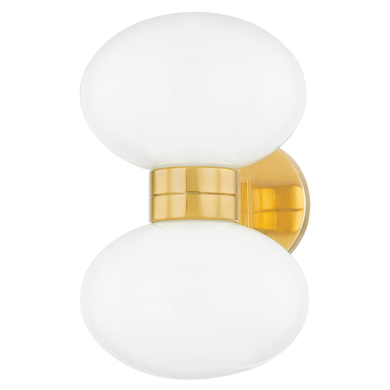 Otsego Wall Sconce Aged Brass By Hudson Valley