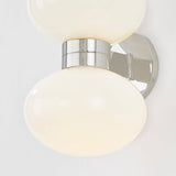 Otsego Wall Sconce Polished Nickel By Hudson Valley Detailed View
