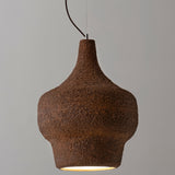 Otto Ceramic Pendant Light Cynnamon By Geo Contemporary - Lifestyle View