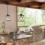 Argyle Outdoor Hanging Light lifestyle 1