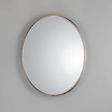 Oval LED Mirror by ET2 - 24" x 30" Anodized Bronze