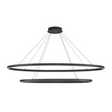 Ovale Chandelier Black By Kuzco
