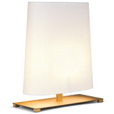 Ovale Table Lamp Large Matt Light Satin Bronze By Contardi