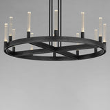 Ovation Chandelier Black by Maxim Lighting