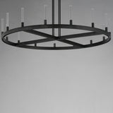 Ovation Chandelier Black by Maxim Lighting