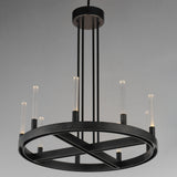 Ovation Chandelier Black by Maxim Lighting