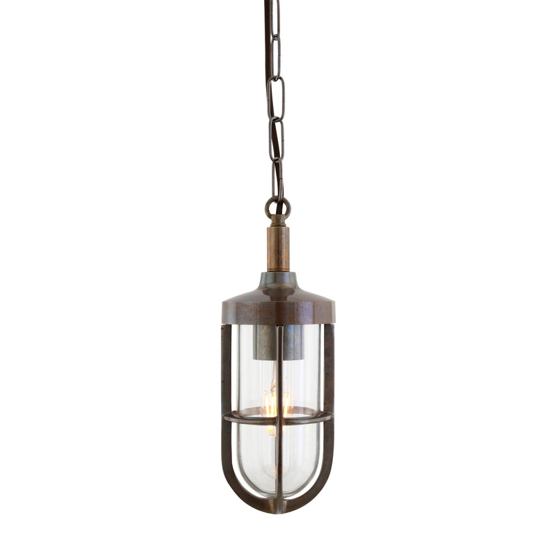 Owel-A Pendant - Antique Brass