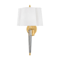 Oyster Bay Wall Sconce - Aged Brass by Hudson Valley