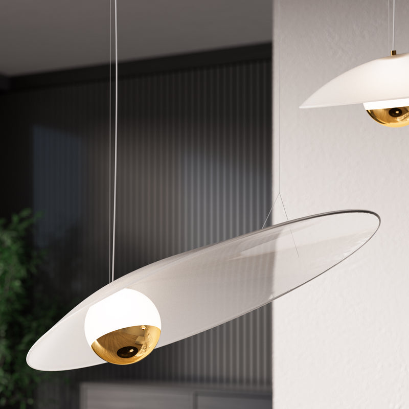 Oyster Pendant Light By Sans Souci - Lifestyle View1