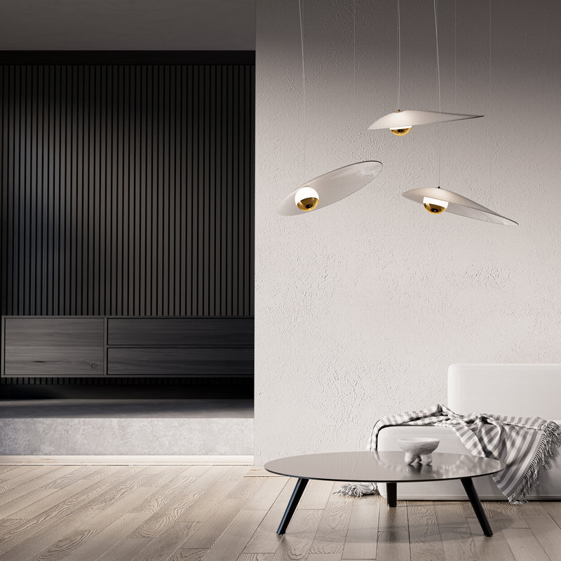 Oyster Pendant Light By Sans Souci - Lifestyle View3