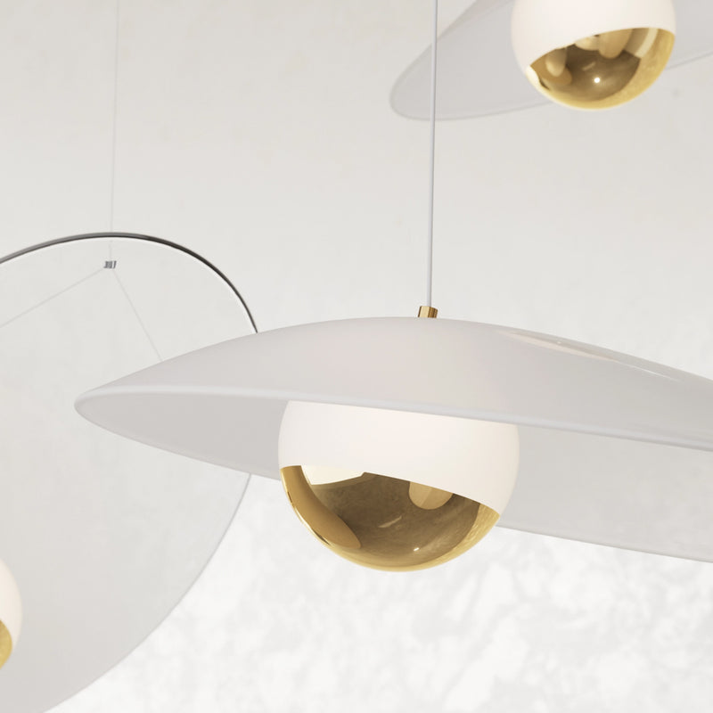 Oyster Pendant Light By Sans Souci - Lifestyle View7