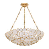 Palla 24.5'' Antique Gold Chandelier by Crystorama