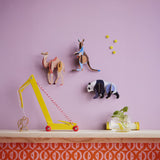 Panda Wall Art, styled in an interior
