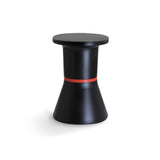 Pa.He.Ko Side Table - Pa, Black, Red Ring