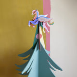 Pegasus Ornament, Set of 3, styled in an interior
