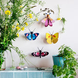 Pink Bee Wall Art, styled in an interior