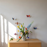 Pink Dragonfly Wall Art, styled in an interior