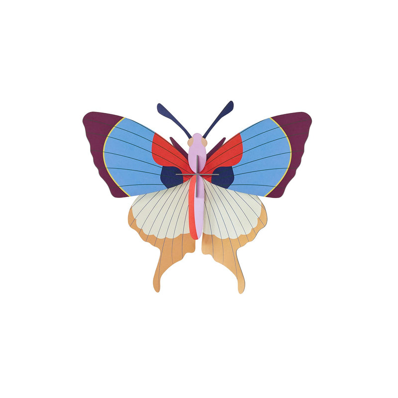 Plum Fringe Butterfly Wall Art