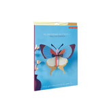 Plum Fringe Butterfly Wall Art, flat-pack packaging