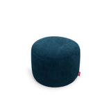 Point Recycled Cord Pouf Ottoman - Deep Blue